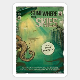 Somewhere in the Skies "B Movie" Sticker